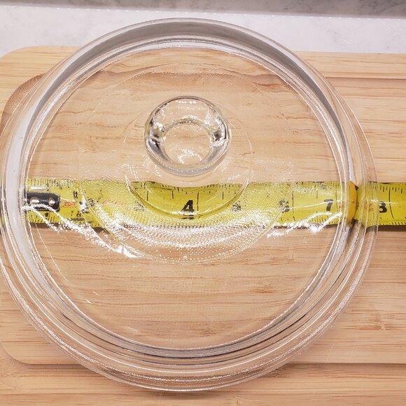 7.75 Inches round glass lid - Picture 2 of 7